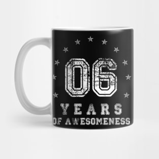 Vintage 6 years of awesomeness Mug